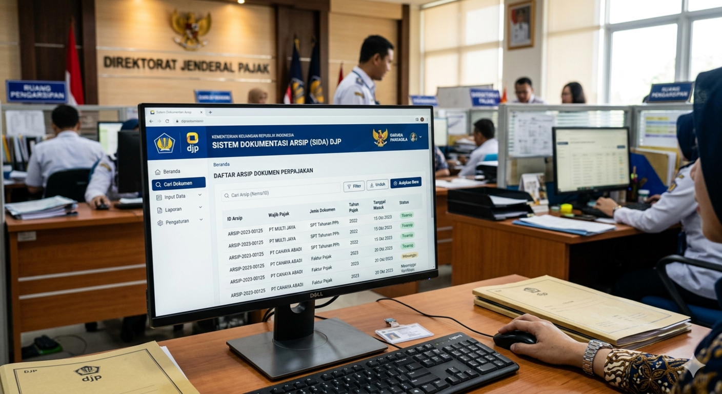 Sistem Arsip Dokumentasi Dirjen Pajak